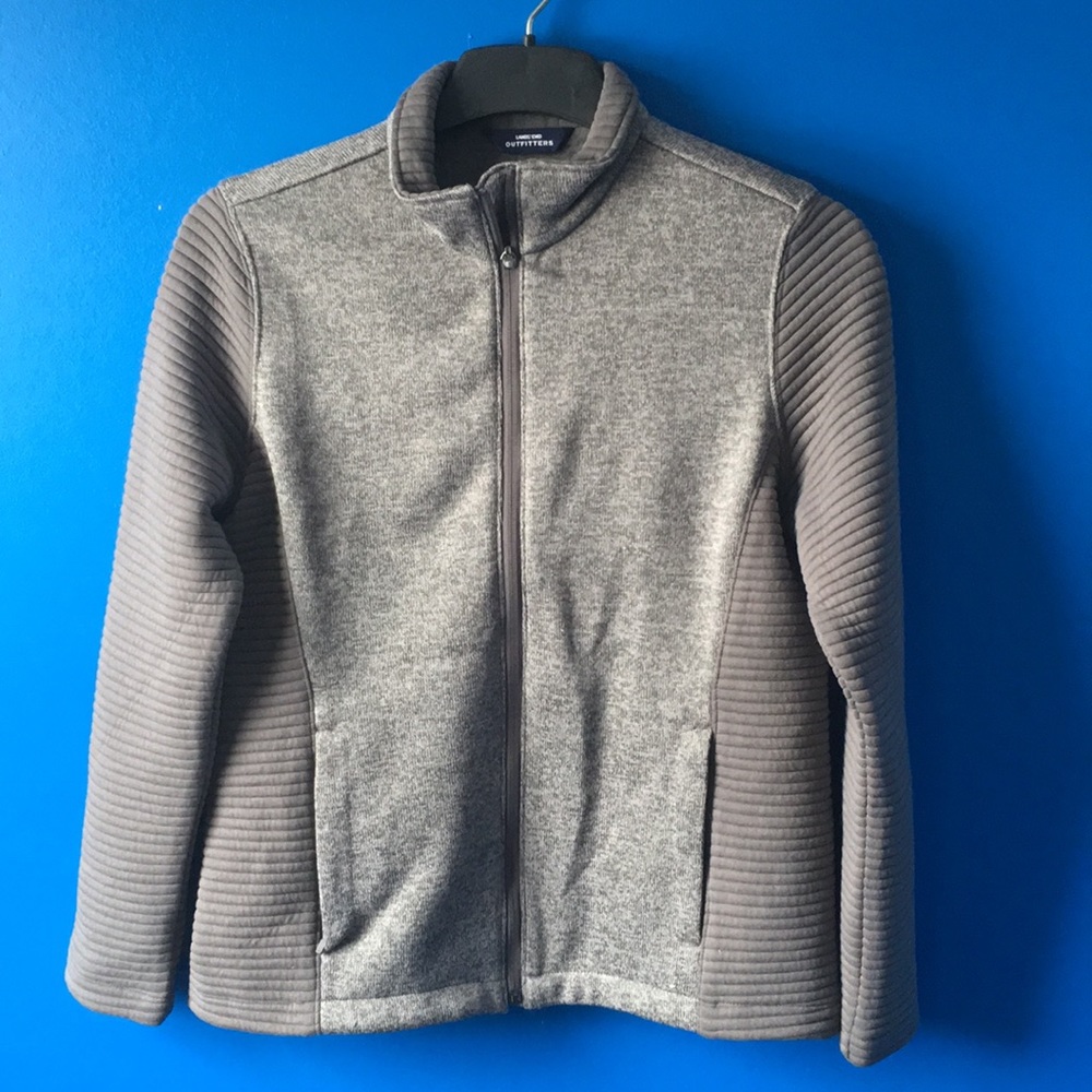 Lands end zip up lightweight jacket